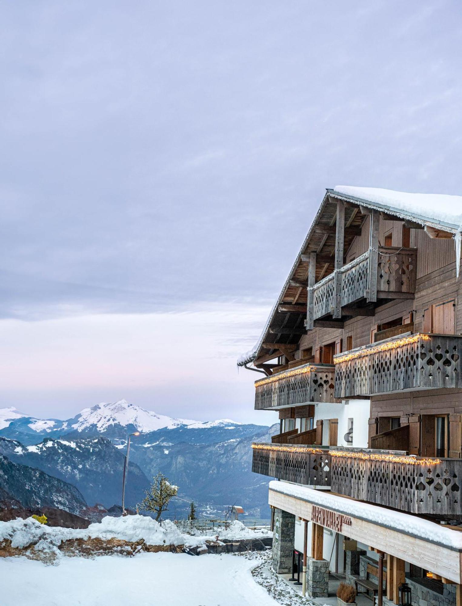 Chalet Alpen Valley, Mont-Blanc Combloux Buitenkant foto